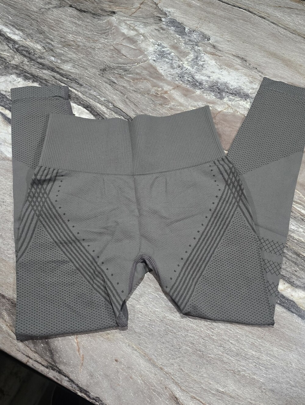 Doletics High-Waist Seamless Gray Leggings